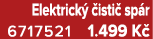 Elektrick  isti  sp r 6717521 1.499 K 
