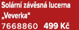 Sol rn z v sn  lucerna „Veverka“ 7668860 499 K 