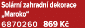 Sol rn zahradn  dekorace „Maroko“ 6870260 869 K 