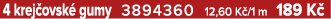 4 krej ovsk gumy 3894360 12,60 K /1 m 189 K 