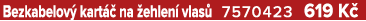 Bezkabelov kart   na  ehlen  vlas  7570423 619 K 
