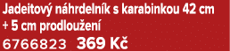 Jadeitov n hrdeln k s karabinkou 42 cm + 5 cm prodlou en  6766823 369 K 