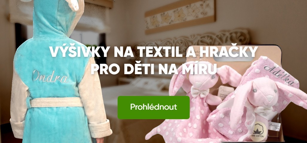 Výšivky pro děti na míru