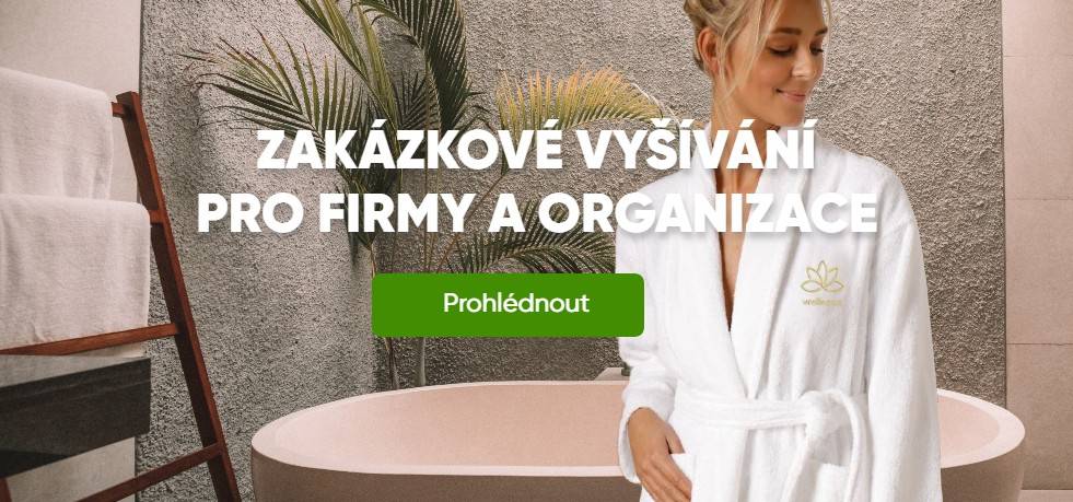 Zakázkové vyšívání pro firmy a organizace